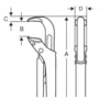 Bahco 1410D Rörtång 320mm • 45mm
