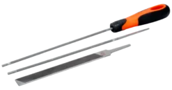 Bahco Filningssats 4,0mm, 4-delar