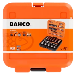 Bahco Hylsnyckelsats 3/8,51 delar