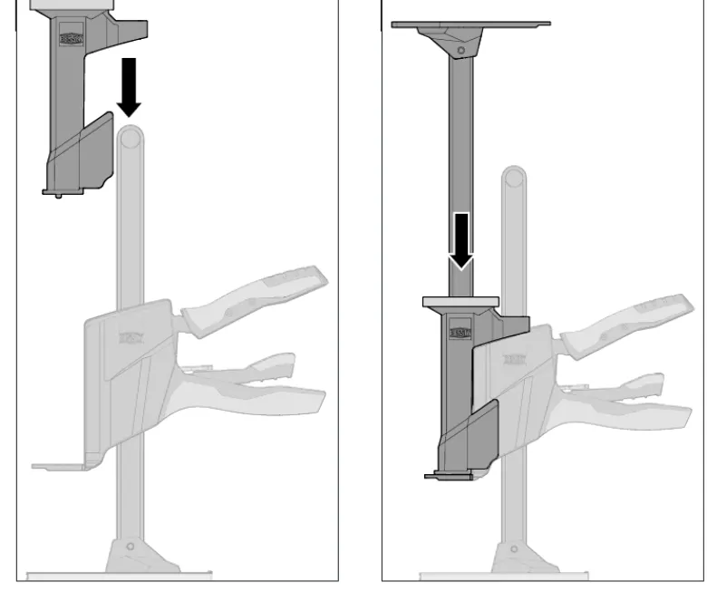 Bessey BEYCEPS Lyft och spänntving-enhands + Installationssats