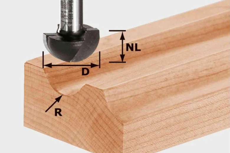 Festool Hålkälsfräs HW S8 R9,7