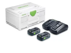 Festool Laddpaket SYS 18V 2xTBX4/TCL6DUO