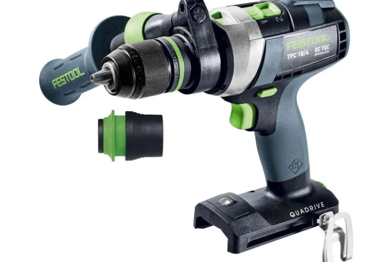 Festool Skruvdragare & slagborr QUADRIVE TPC 18/4 I-Basic