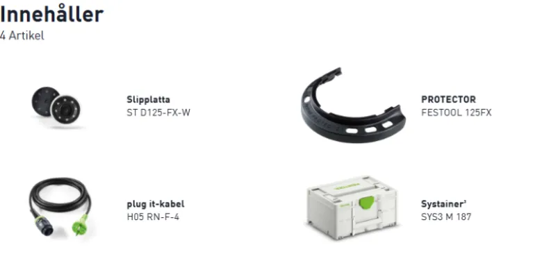 Festool Slip- och polermaskin ROTEX Ro 125 FEQ-Plus