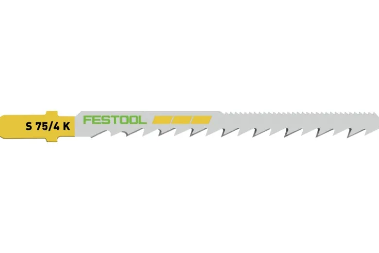 Festool Sticksågsblad trä CURVES S 75/4 5-pack