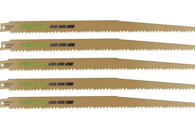 Festool Tigersågblad HSR 305 trä/spik BI 5-pack
