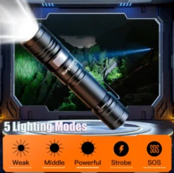 Ficklampa A2-P50, 920 Lumens