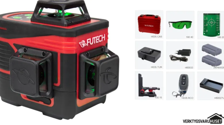 Futech Multilinjelaser 3D Compact Grön