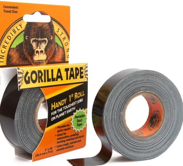Gorilla Vävtejp svart To-Go 25mm x 9m