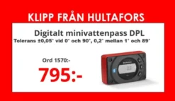 Hultafors Digitalt Minivattenpass DPL