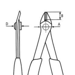 Knipex Elektroniktång 140