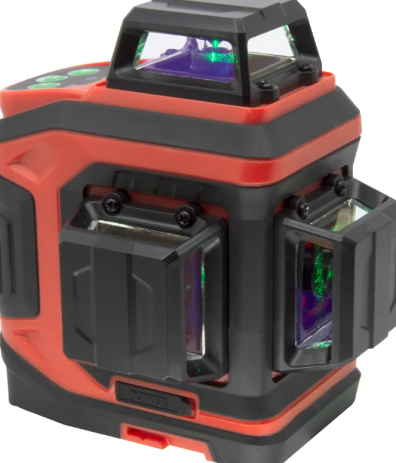 Komplett Multilinjelaser 3D Brave Grön med stativ
