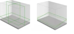 Komplett Multilinjelaser 3D Brave Grön med stativ