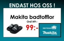 Makita Badtofflor