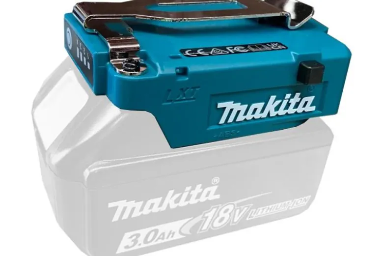 Makita Batteri adapter 18V för värme-väst, jacka och filt.
