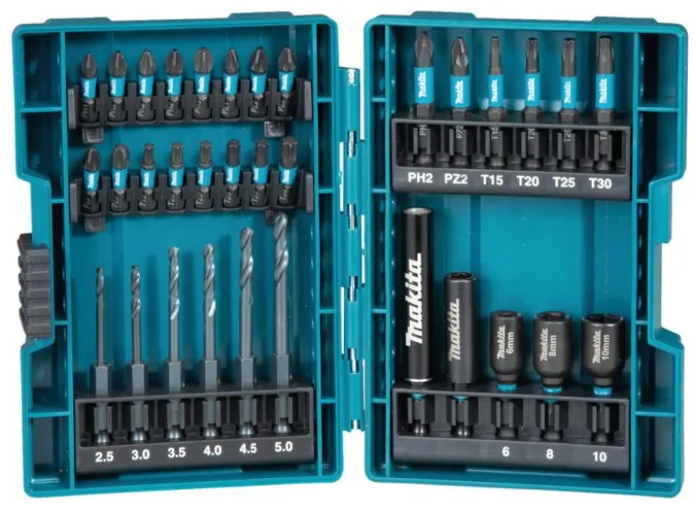 Makita Bitssats 33-del Impact BLACK