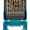 Makita Borrsats HSS-Co 1-13mm, 25-delar