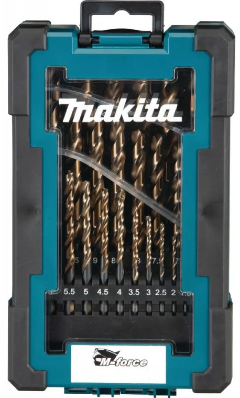 Makita Borrsats M-force 1-10mm, 19-delar