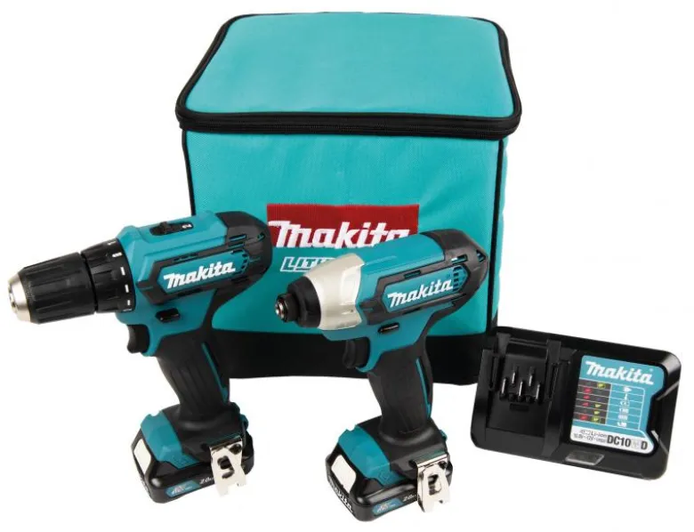 Makita Combokit CLX224A 12V (DF333D + TD110D + väska)