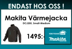 Makita DCJ205Z Värmejacka 18V