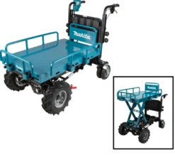Makita DCU601Z Skottkärra med lyft 2x18V