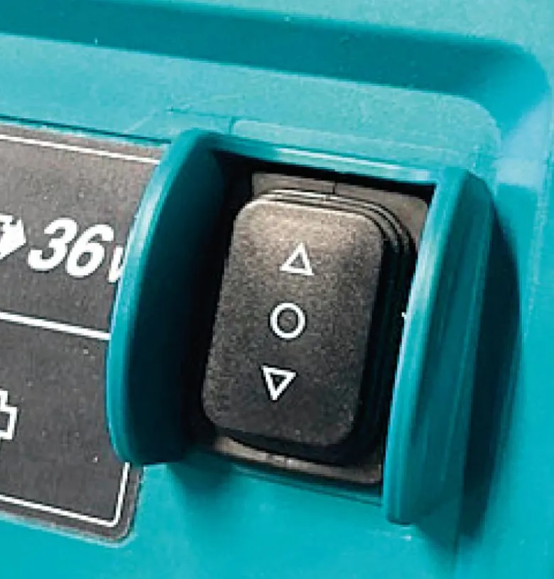 Makita DCU602Z Skottkärra 2x18V, med elektrisk tiltfunktion