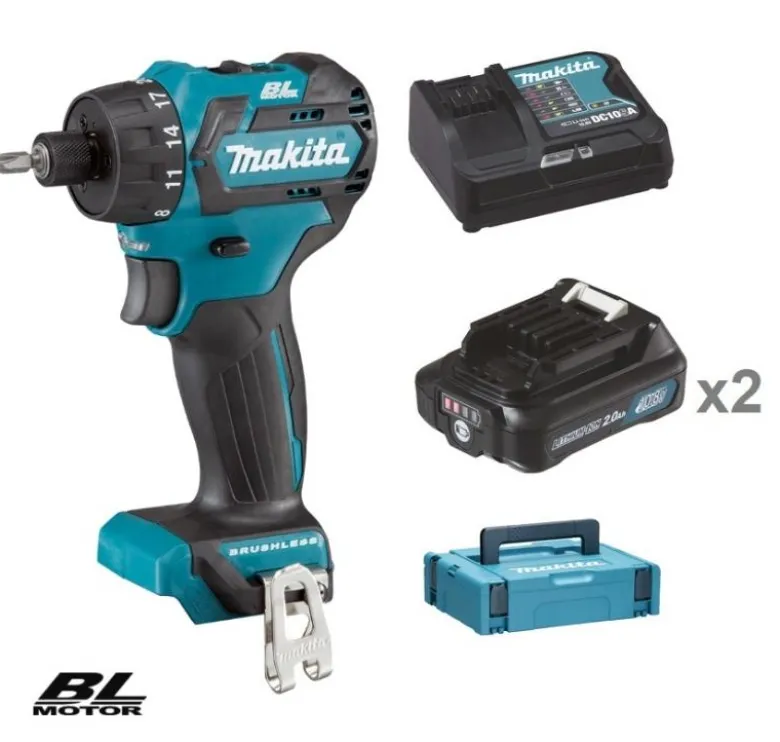 Makita DF032DSAJ Borrskruvdragare 12V, komplett