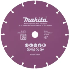 Makita Diamantklinga för stål 230x1,6x22,23 mm