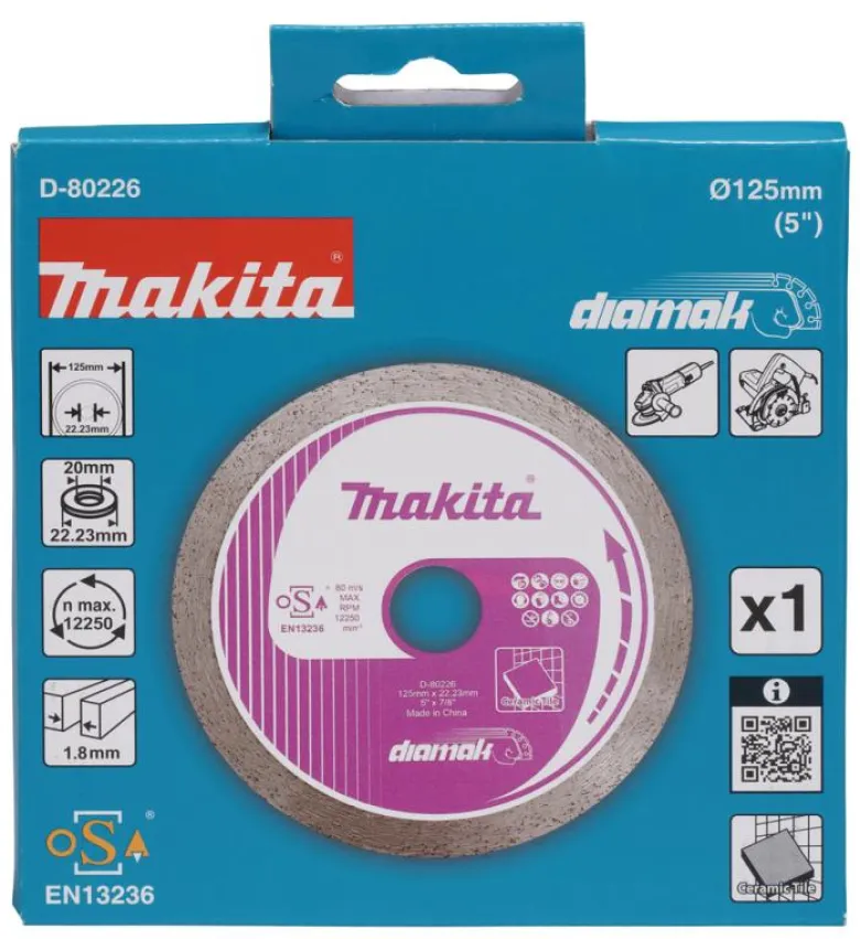 Makita Diamantklinga 125mm • Kakel