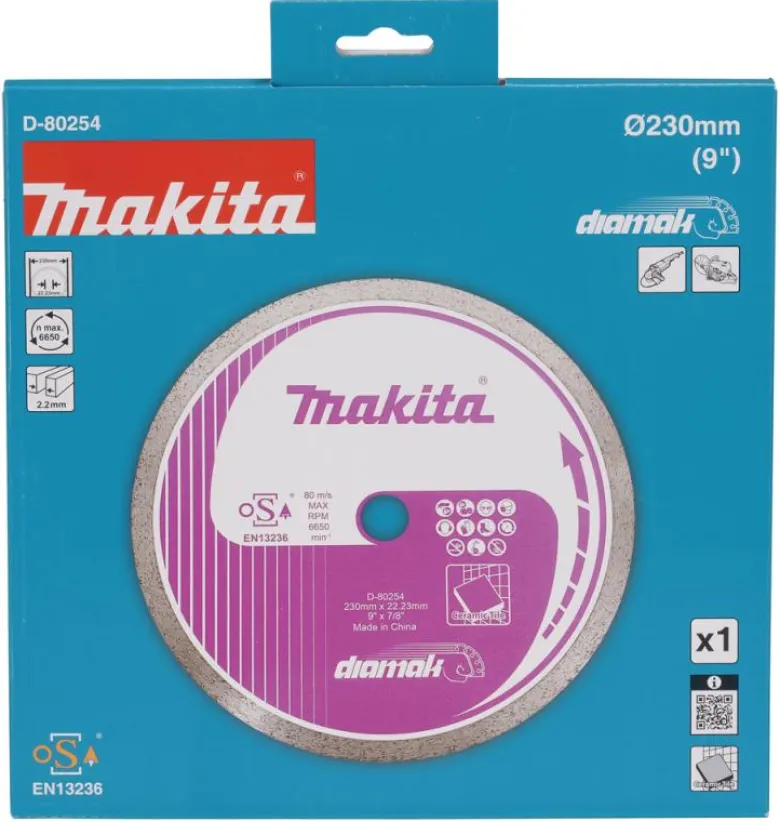 Makita Diamantklinga 230mm • Kakel