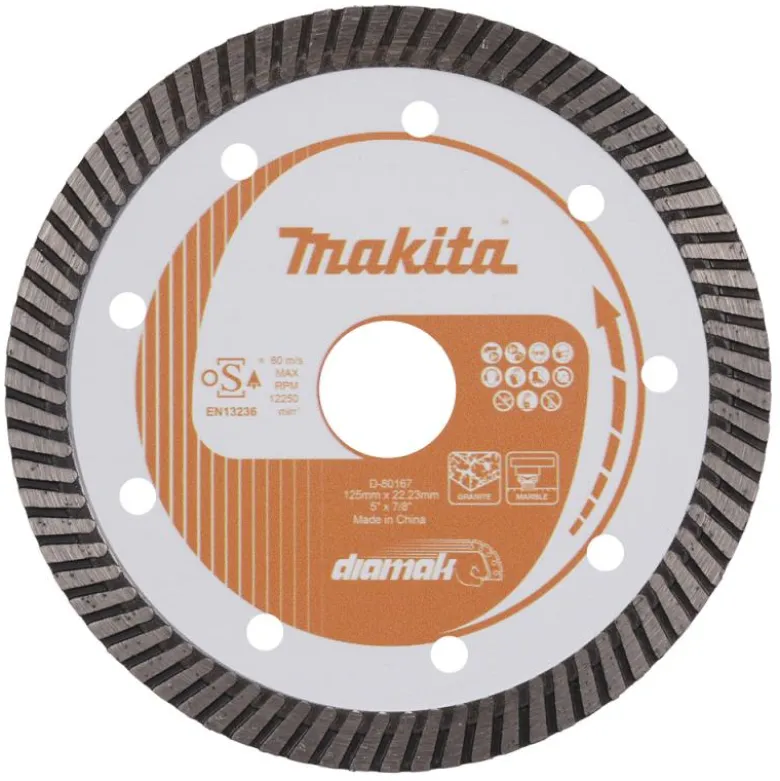 Makita Diamantklinga 125mm • Marmor, granit