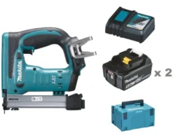 Makita DST221RTJ Häftpistol 18V, komplett