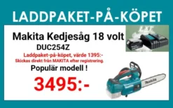 Makita DUC254Z Kedjesåg 18V (25cm)
