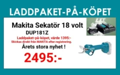 Makita DUP181Z Sekatör 18V