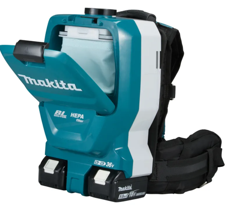 Makita DVC261ZX11 Ryggburen Dammsugare 2x18V