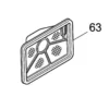 Makita Filter till motorkap EK7650H, EK7651H