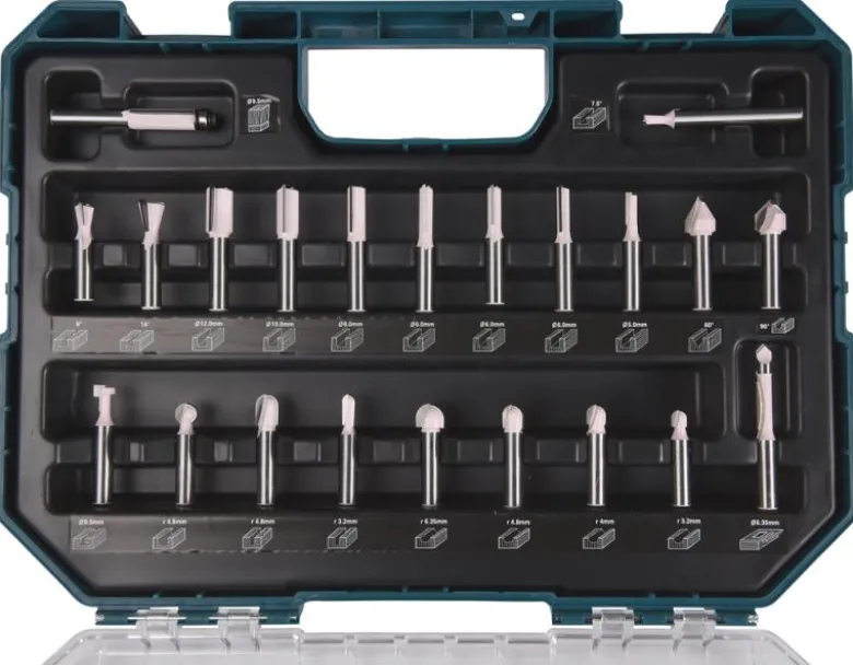 Makita Frässet 22-delar