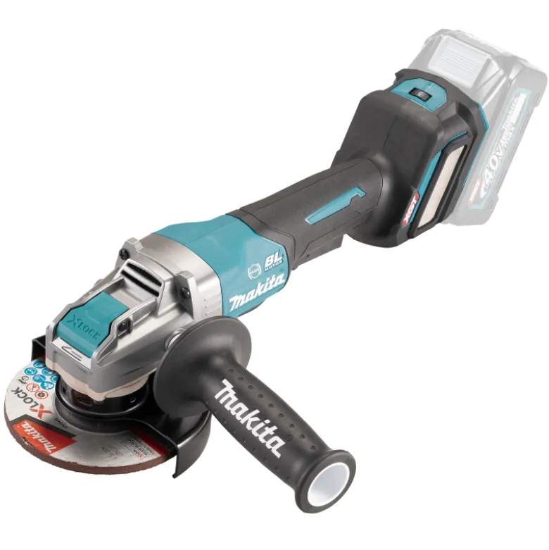 Makita GA044GZ Vinkelslip 40V • 125mm • X-lock-fäste