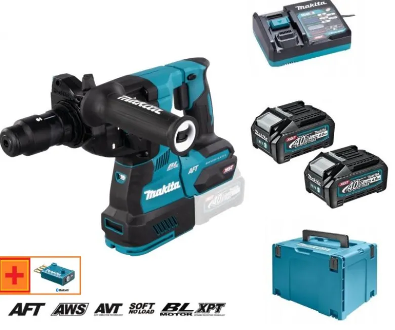 Makita HR002GM202 Kombihammare 40V, komplett