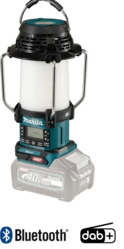 Makita MR009G Lampa 40V med Radio, Bluetooth och DAB+