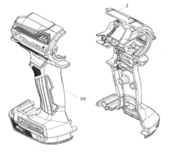 Makita 183N06-8 Skal till DTD171
