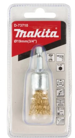 Makita Penselborste 19mm • mässing