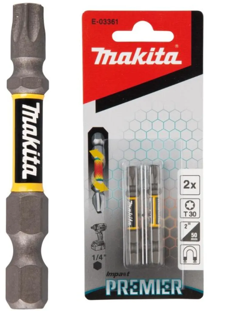Makita Premier Bits T30 • 50mm • 2st