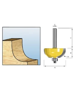 Makita Profilfräs 22,2mm