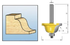 Makita Profilfräs 28,6mm