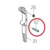 Makita Reservdel Rörpinne 3-22 , AF506
