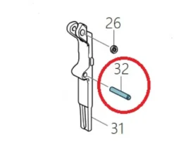 Makita Reservdel Rörpinne 3-22 , AF506