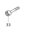 Makita Reservdel skruv M5x30, DUB184