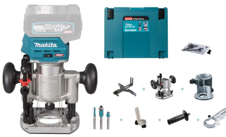 Makita RT001GZ13 Multifräs 40V