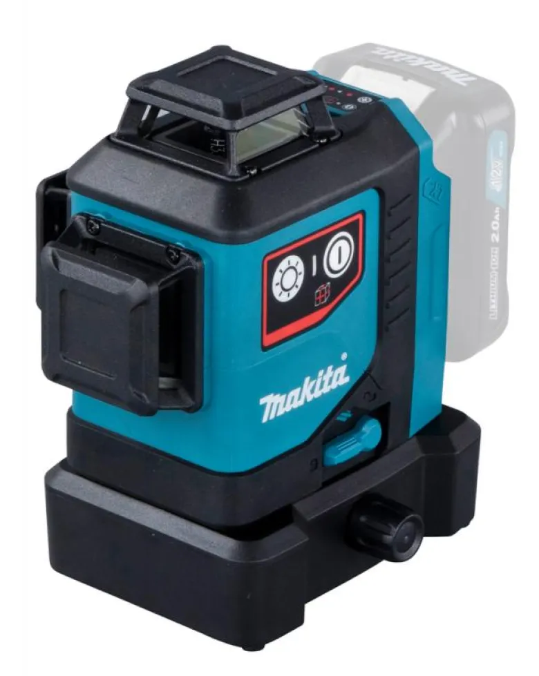 Makita SK700D Multilinjelaser 12V (röd)+ Batteripaket-på-köpet, värde 995:-